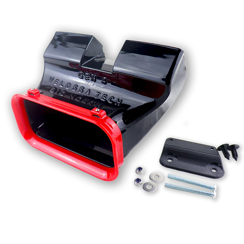 VELOSSA TECH 2018-2020+ Ford Edge ST BIG MOUTH Ram Air Intake Snorkel