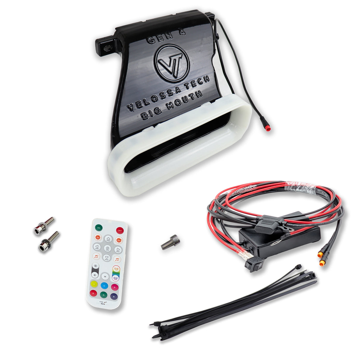 Velossa Tech 2019-2022+ Kia Forte GT/EX/LXS BIG MOUTH "LIT KIT" Ram Air Intake Snorkel