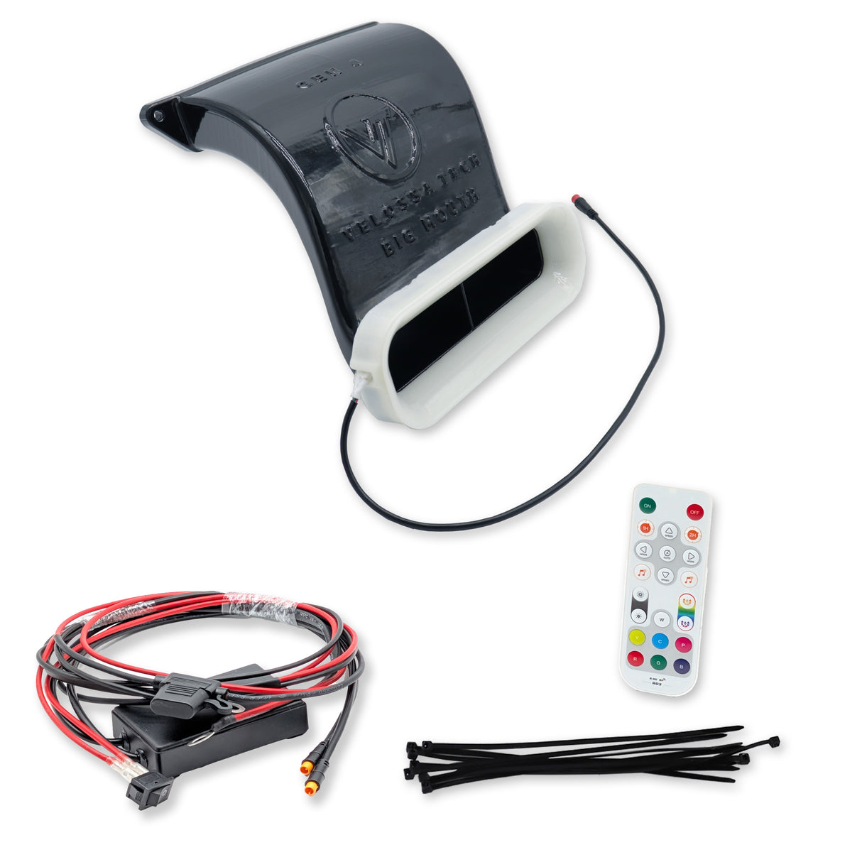 Velossa Tech 2022+ Hyundai Elantra N BIG MOUTH "LIT KIT" Ram Air Intake Snorkel