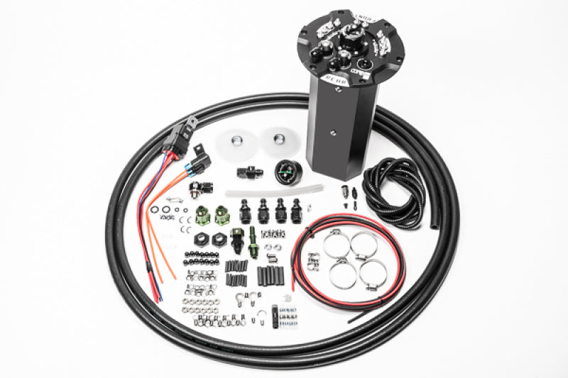 Radium Engineering 09-20 Nissan 370Z Fuel Hanger Surge Tank (Pumps Not Incl.) Brushless Ti Automotive E5LM