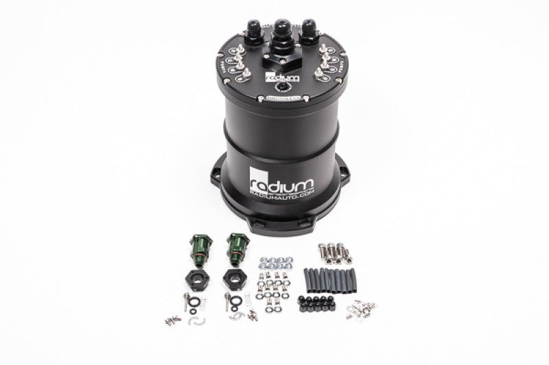 Radium Engineering Multi-Pump Ti Automotive E5LM Fuel Surge Tank Pumps Not Included