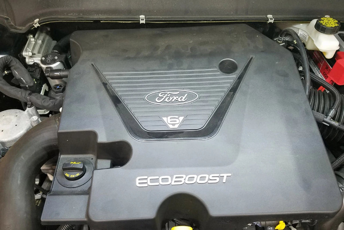 J&L 17-19 Ford Fusion Sport 2.7L Passenger Side Oil Separator 3.0