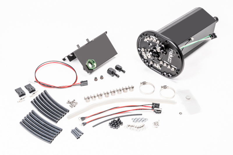 Radium Engineering Mazda RX7 FD Fuel Hanger Surge Tank Walbro GSS342 AEM 50-1200 - Pumps Not Included
