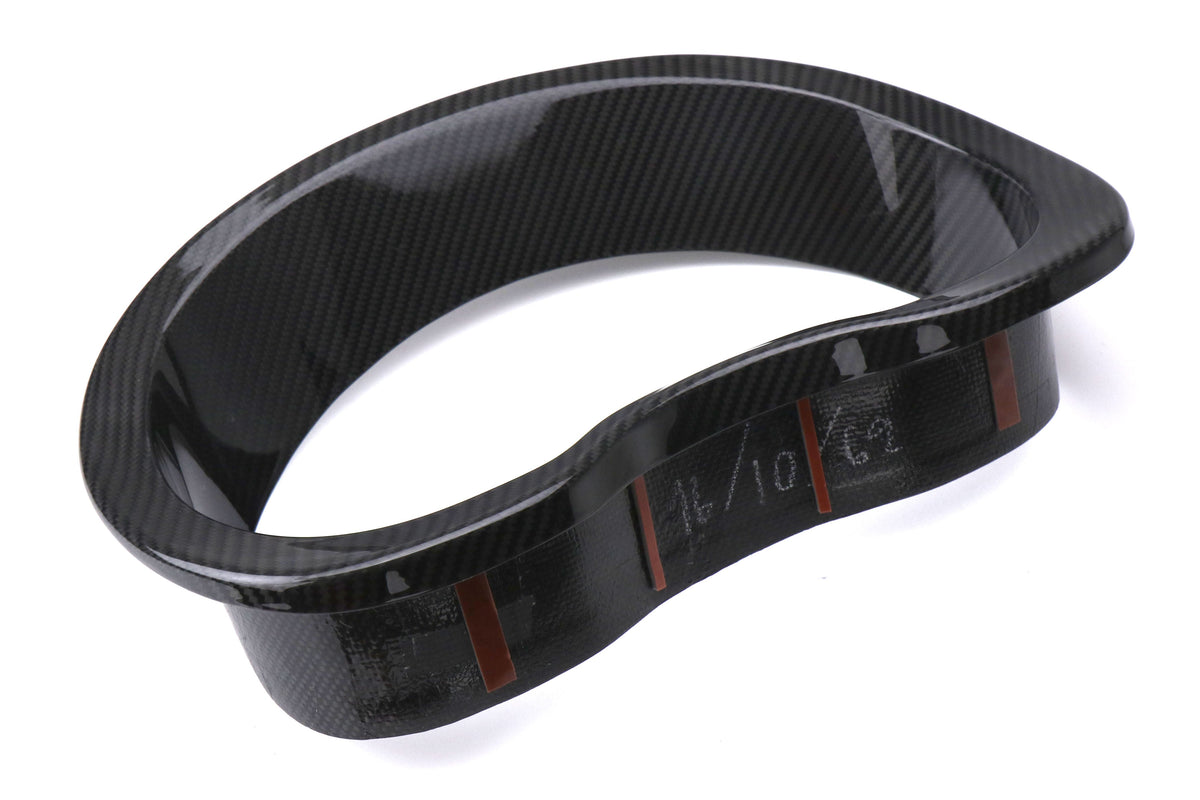 OLM LE Dry Carbon Fiber Speedometer Cluster Trim Cover - 2015-2021 Subaru WRX / STI / 2014-2018 Forester / 2013-2017 Crosstrek