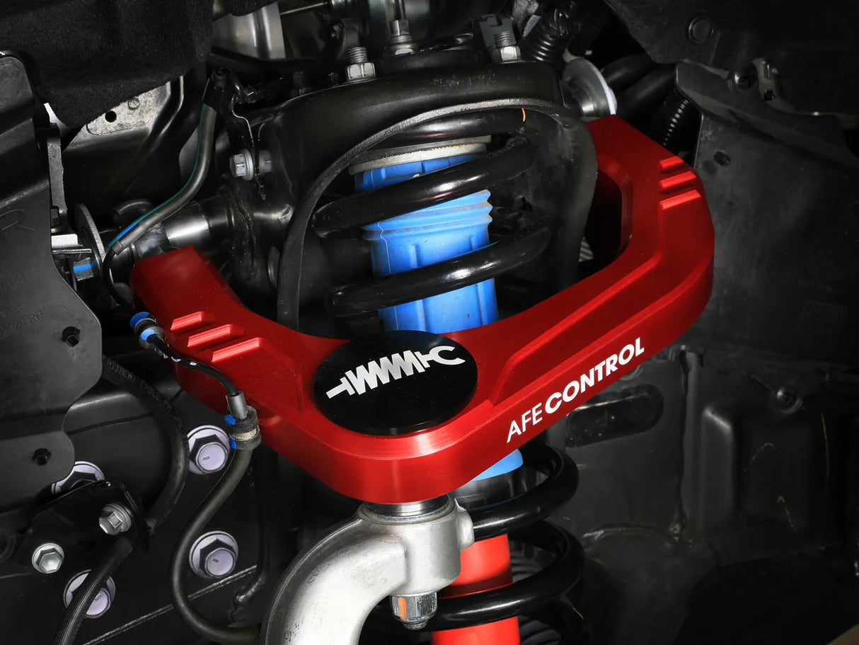 aFe Control Upper Control Arms – Adjustable Billet Aluminum for Toyota Tacoma, 4Runner, and Land Cruiser (2024–2026)