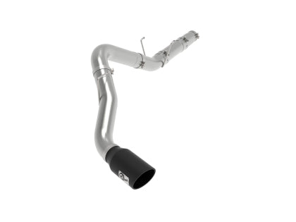 aFe Large-Bore HD 5in 409SS DPF-Back Exhaust System w/Black Tip 19-23 Ram Diesel Trucks L6-6.7L (td)