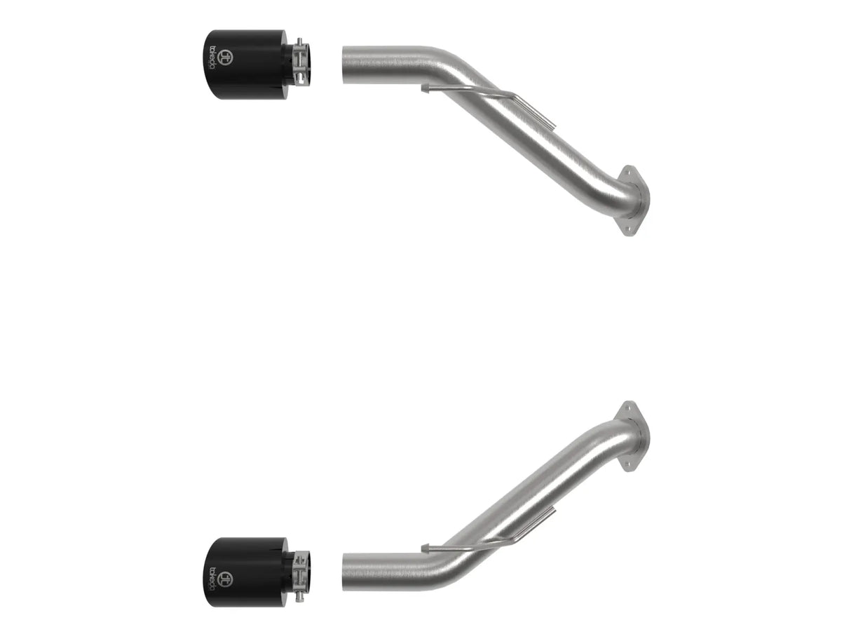 Takeda 2-1/2 IN 304 Stainless Steel Axle-Back Exhaust System