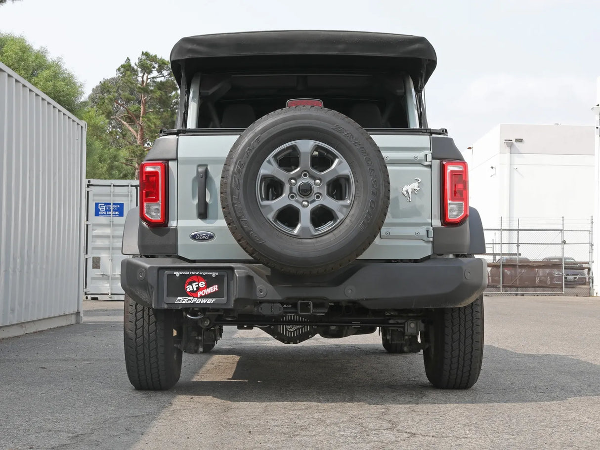 aFe Apollo GT Series 3in 409SS Hi-Tuck Cat-Back Exhaust System Ford Bronco 2021 2.3L/2.7L