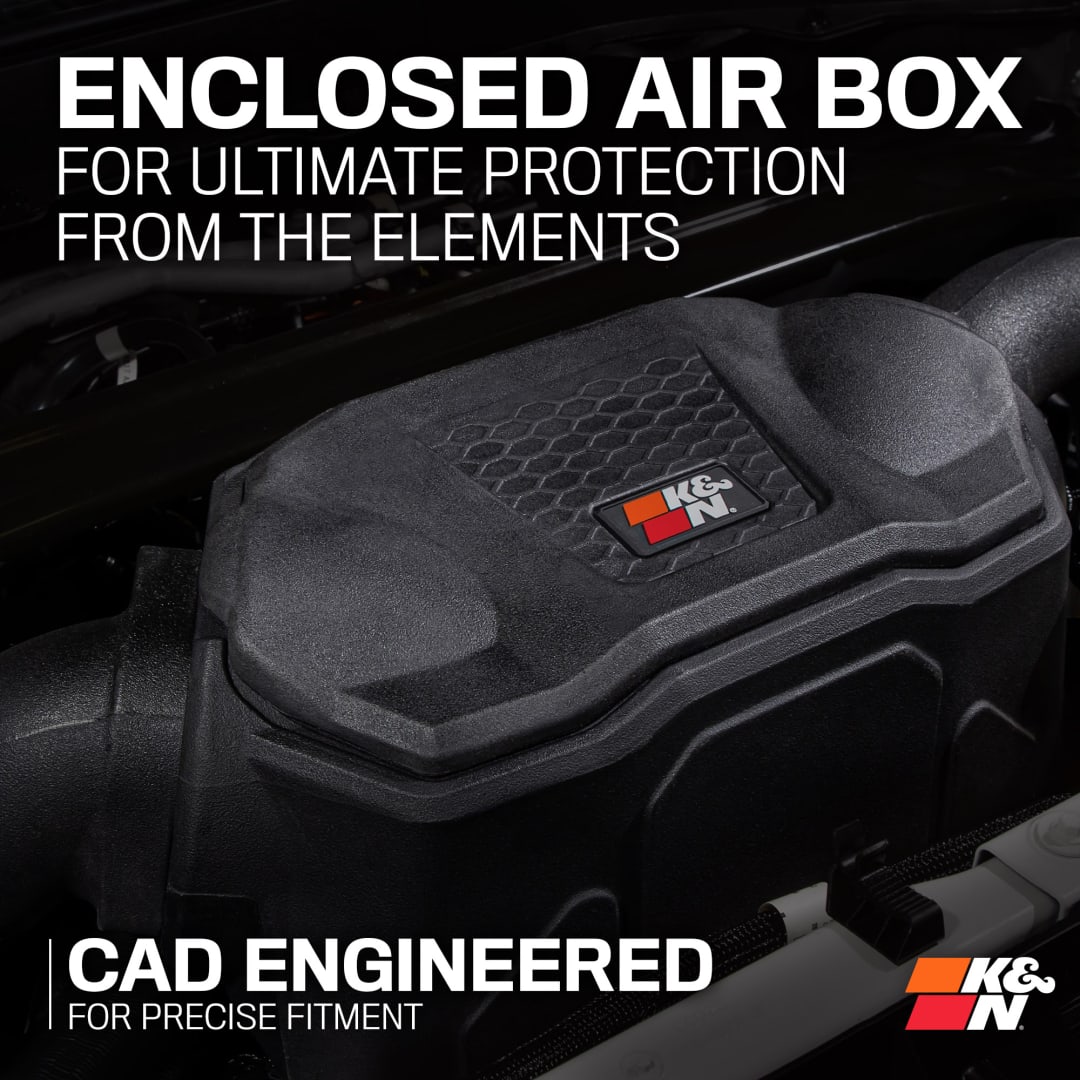 K&N 20-24 Ford Explorer 3.0L V6 / 20-24 Lincoln Aviator 3.0L V6 Performance Air Intake System