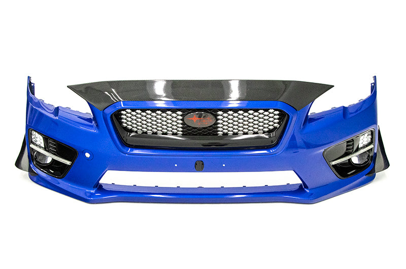 OLM Carbon Fiber Upper Front Bumper Cover - 2015-2021 Subaru WRX / STI
