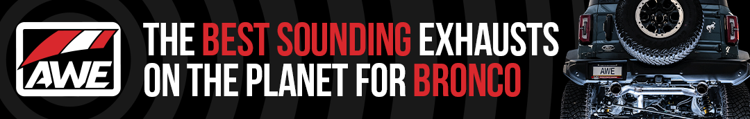 AWE Exhaust Ford Bronco