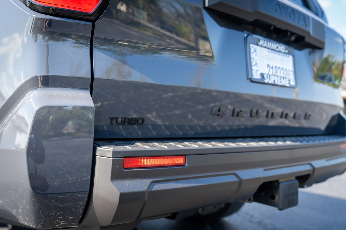 TURBO Acrylic Laser Series Tailgate Badge - 2024+ Land Cruiser / Tacoma / 2025+ 4Runner