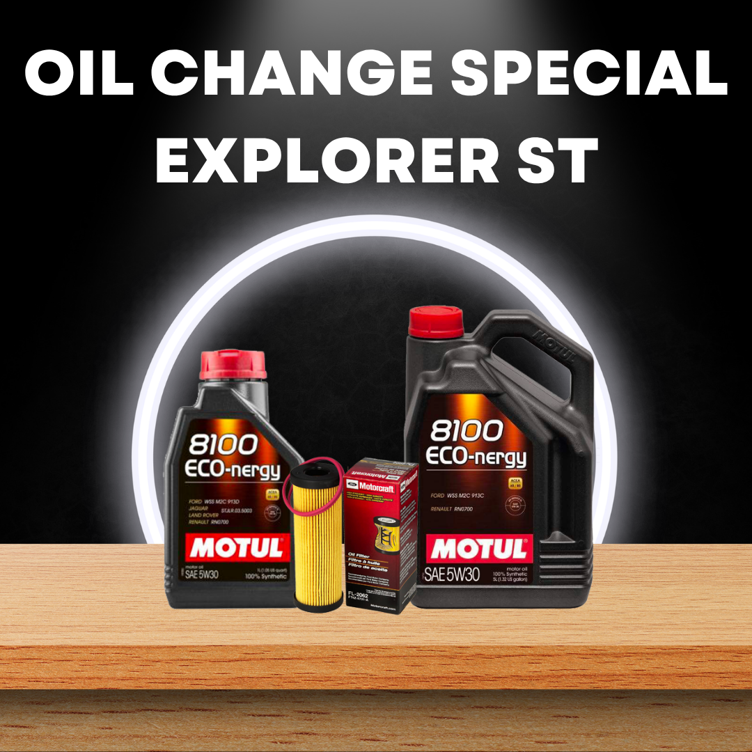 Panda Motorworks Ford Eplorer ST Oil Change Special