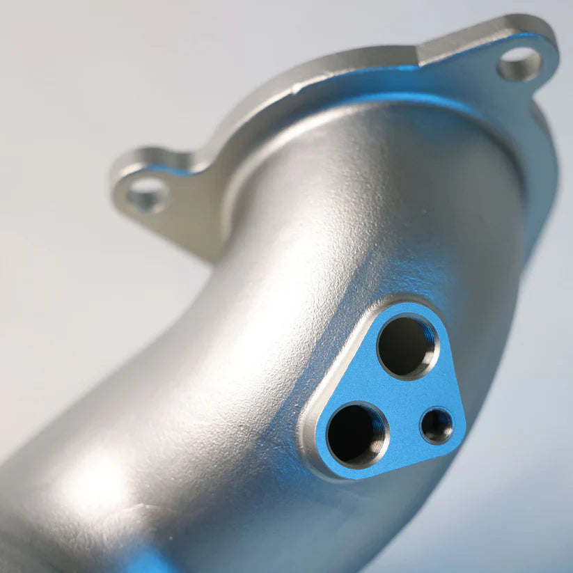 CPE QKspl™ Ford Bronco 2.3T ('21-'24) Cast Bellmouth Downpipe (Gesi Catted)