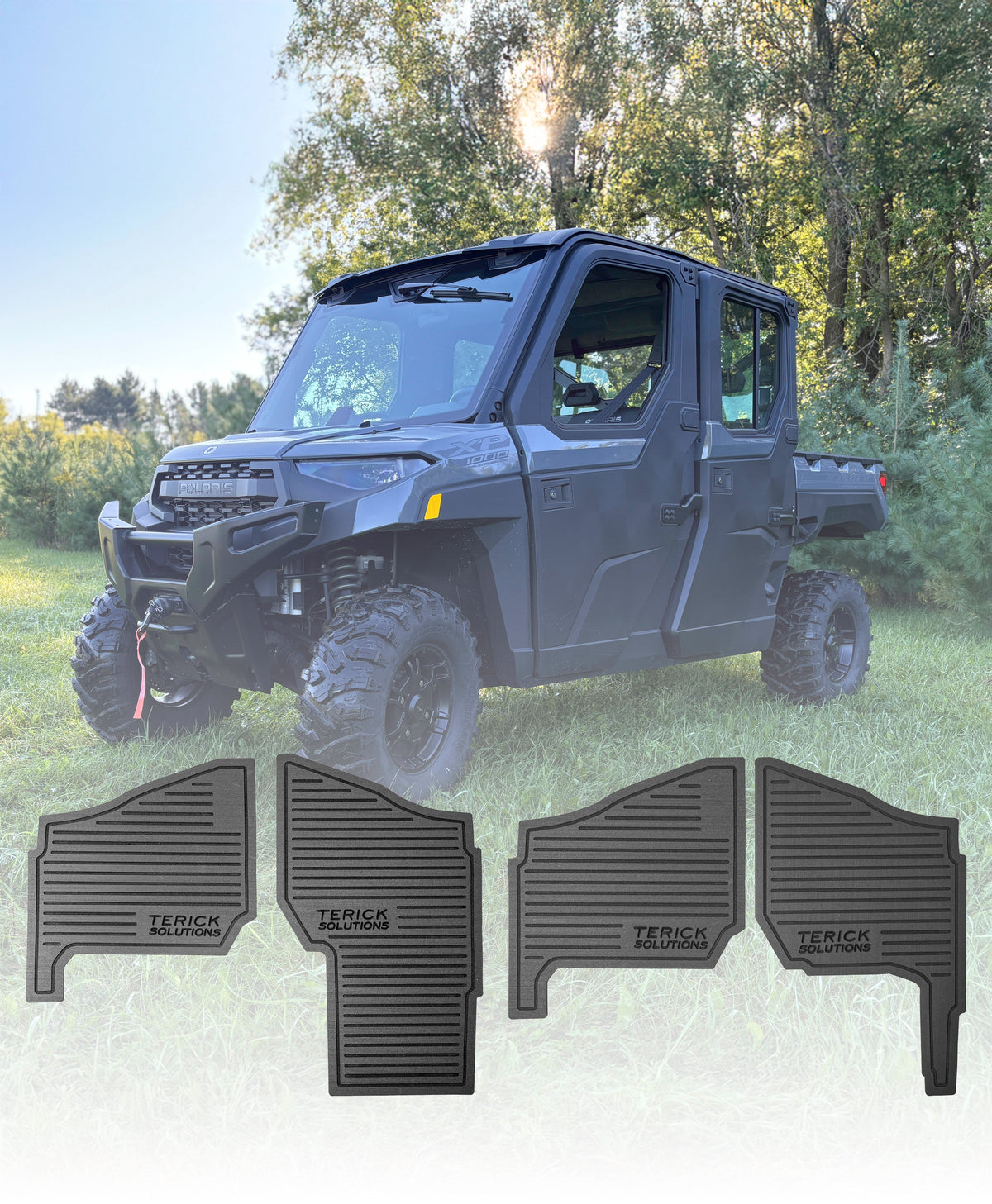 Polaris Ranger XP 1000 Rubber Floor Mats