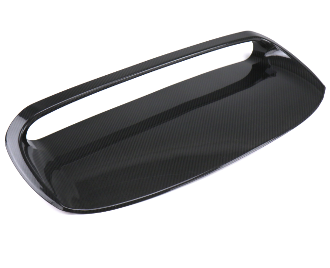 OLM LE Dry Carbon Fiber Hood Scoop Cover - 2010-2014 WRX / STI with Hood Scoop Cover