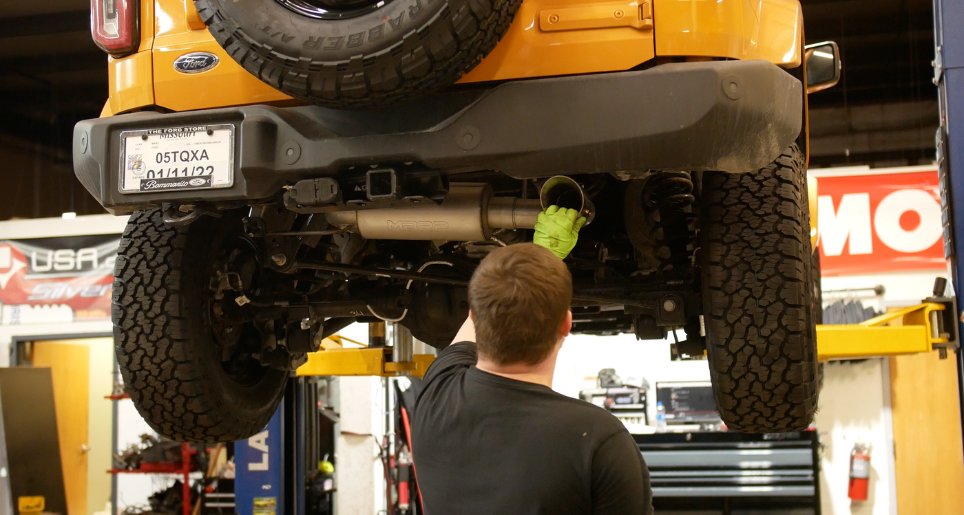 Ford Bronco Exhaust Kit