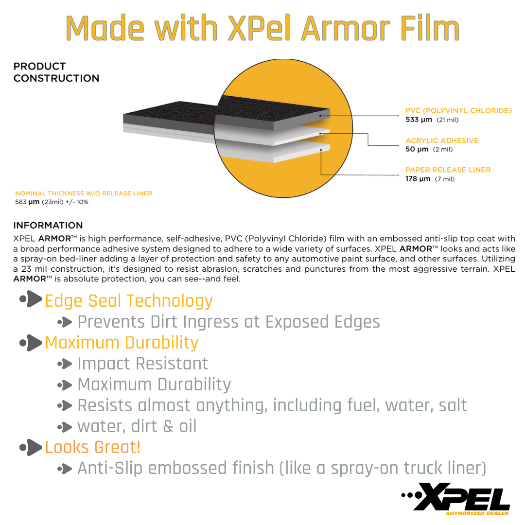 Xpel Armor Door Sill Protection for Cybertruck