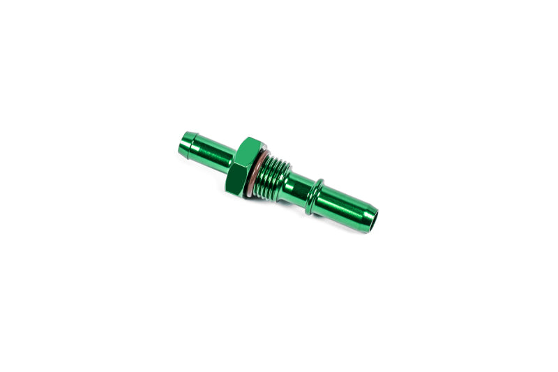 Radium Engineering 6AN Orb Bulkhead1/2in SAE Male to 3/8in SAE Male