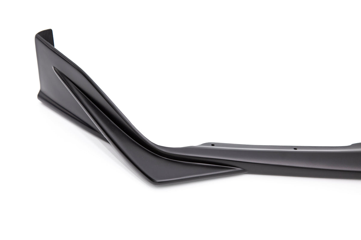 OLM S208 Style Front Lip - Matte Black - 2015-2021 Subaru WRX / STI