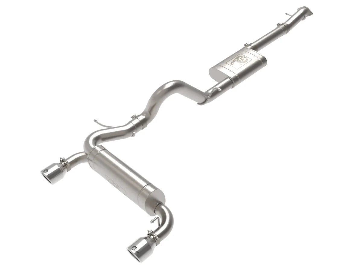 AFE - aFe 2021+ Ford Bronco 2.3L/2.7L Vulcan 3in. to 2.5in. SS Cat - Back