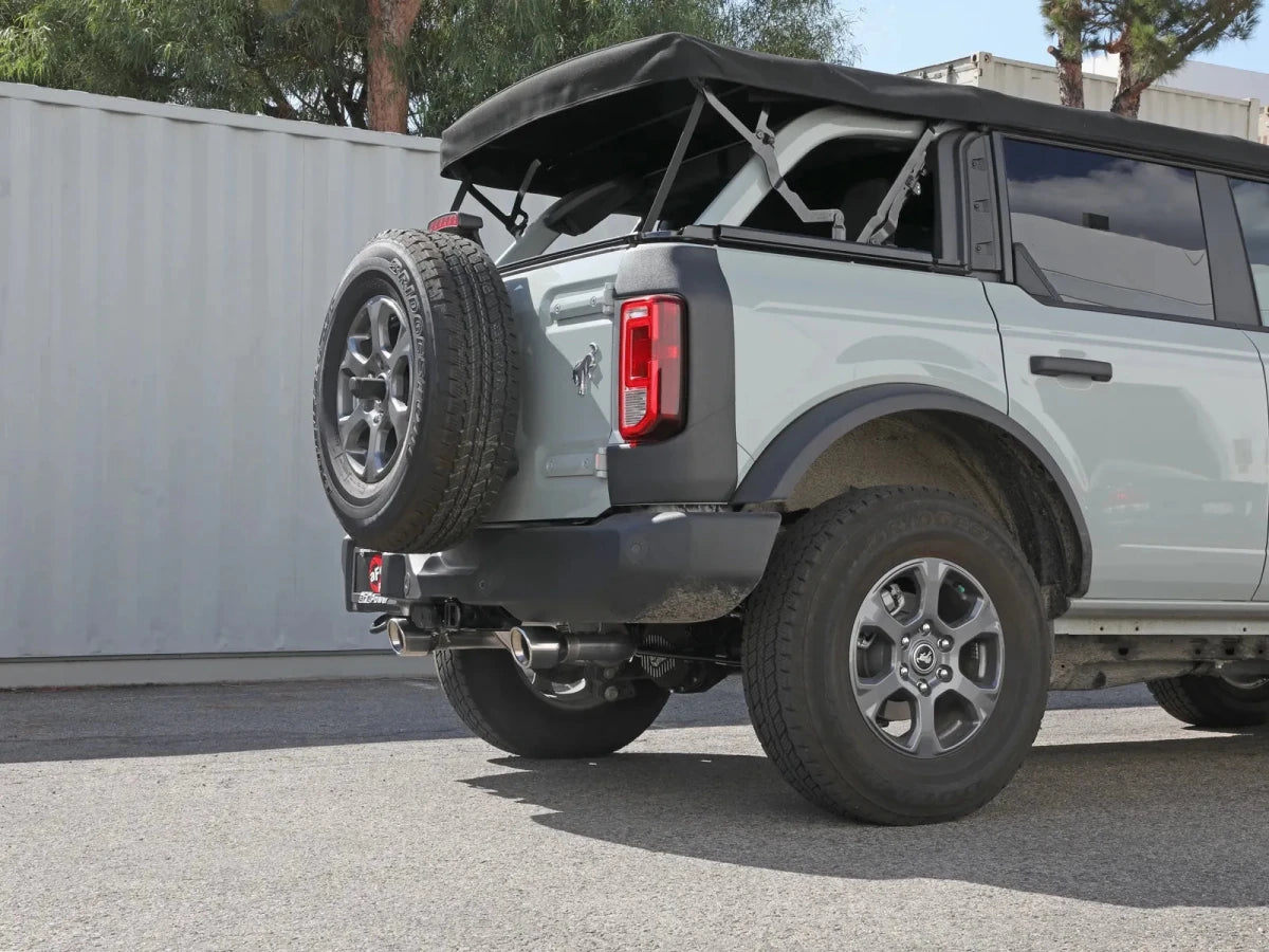 AFE - aFe 2021+ Ford Bronco 2.3L/2.7L Vulcan 3in. to 2.5in. SS Cat - Back