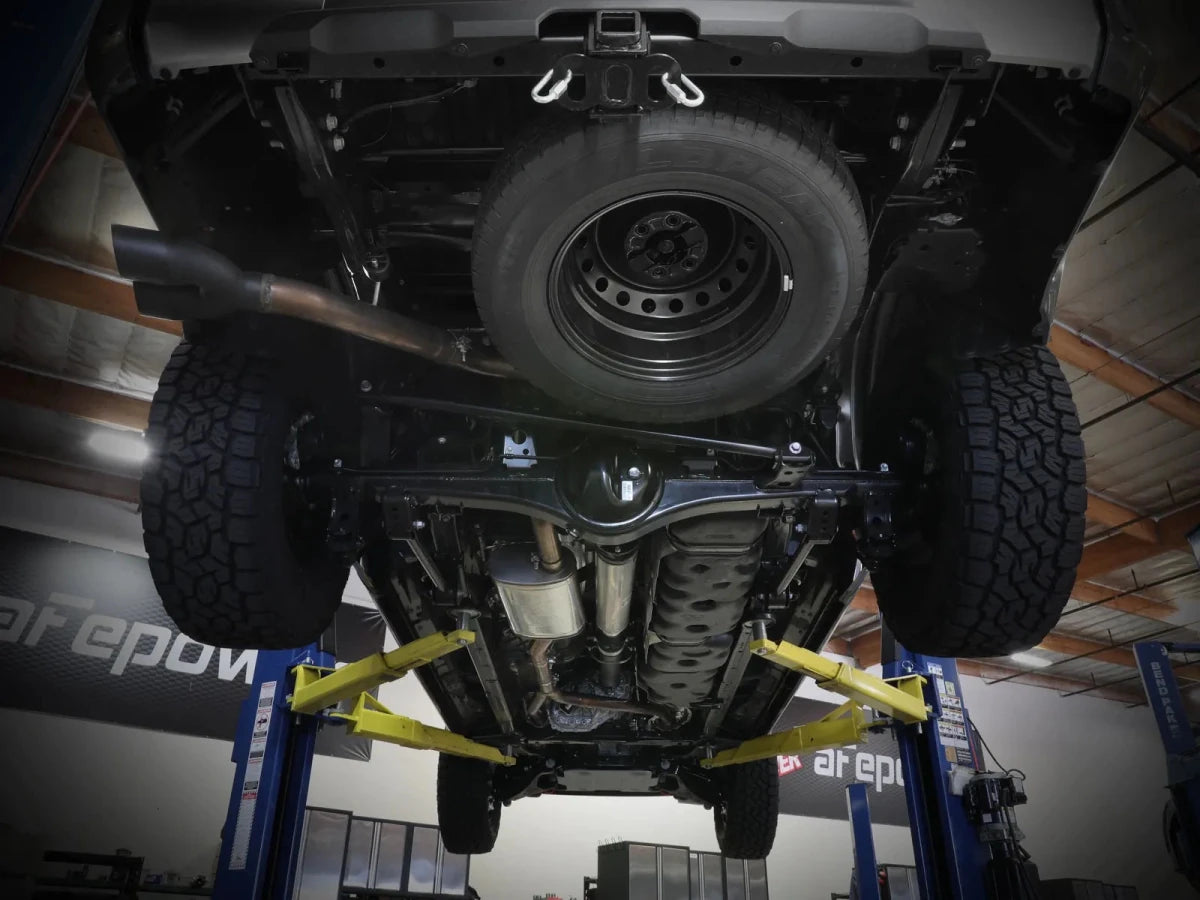 AFE - aFe 2022 Toyota Tundra V6 - 3.5L (tt) Vulcan Series 2.5in to 3in 304 SS Cat - Back Exhaust