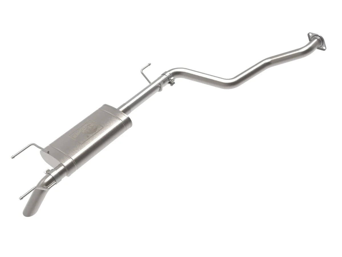 AFE - aFe 2024 Toyota Tacoma L4 - 2.4L ROCK BASHER 2.5in 409 Stainless Steel Cat - Back Exhaust System