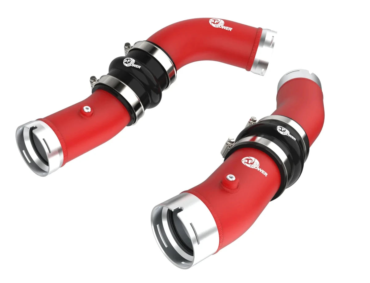 AFE - aFe 2024 Toyota Tacoma L4 2.4L (t) BladeRunner 3in Aluminum Cold Charge Pipe