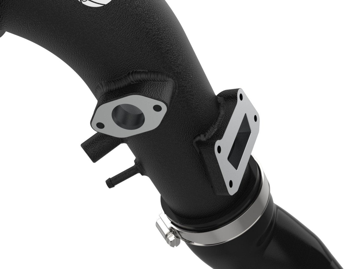 AFE - aFe 22 - 23 Hyundai Kona N L4 2.0L (t) BladeRunner Aluminum Hot and Cold Charge Pipe Kit - Black - Panda Motorworks