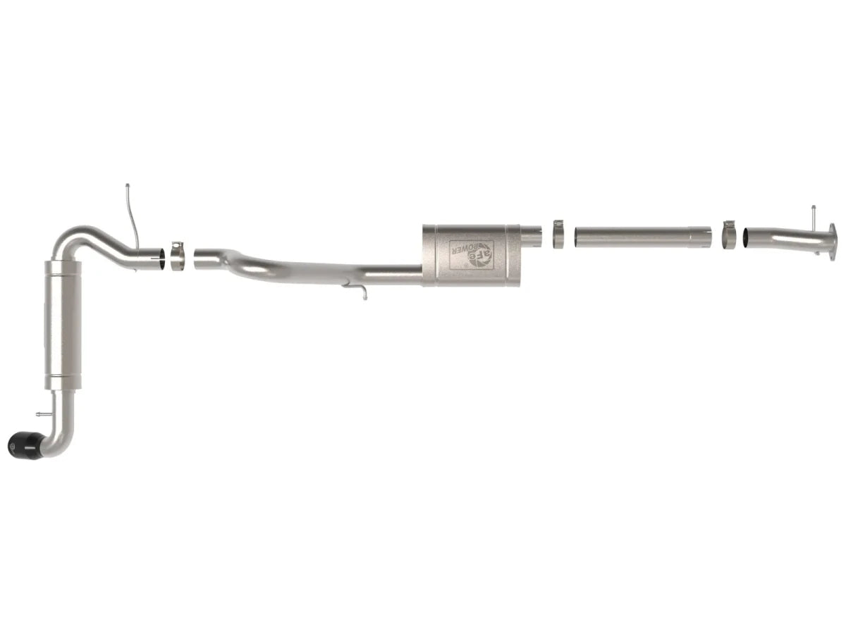 AFE - aFe Apollo GT 3in 409 SS Cat - Back Exhaust 2021 Ford Bronco 2.3L/2.7L