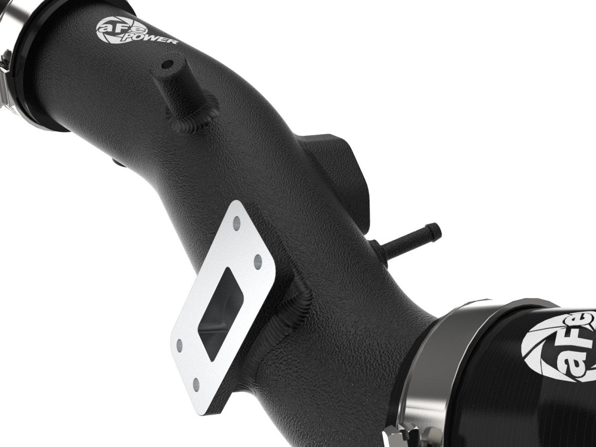 AFE - aFe Blade Runner Aluminum Hot and Cold Charge Pipe Kit Black Kia Forte GT L4 - 1.6L (t) - Panda Motorworks