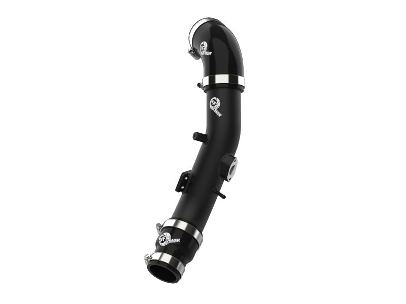 AFE - aFe Blade Runner Aluminum Hot and Cold Charge Pipe Kit Black Kia Forte GT L4 - 1.6L (t) - Panda Motorworks