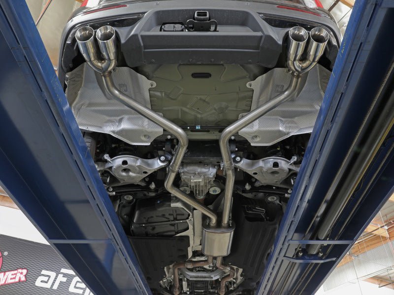 AFE - aFe MACH Force - Xp 2.5in. 304 SS C/B Exhaust 20 - 23 Ford Explorer V6 - 3.0L - Polished Tip - Panda Motorworks