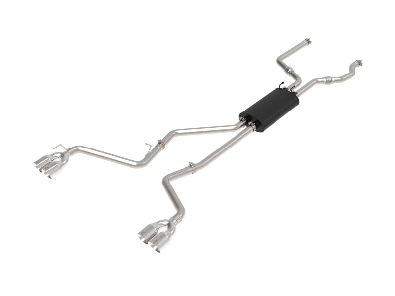 AFE - aFe MACH Force - Xp 2.5in. 304 SS C/B Exhaust 20 - 23 Ford Explorer V6 - 3.0L - Polished Tip - Panda Motorworks