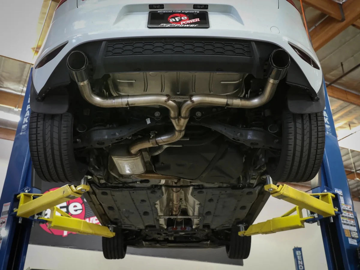 AFE - aFe MACHForce XP 3in - 2.5in SS Exhaust Cat - Back 15 - 17 Volkswagen GTI (MKVII) L4 - 2.0L (t)