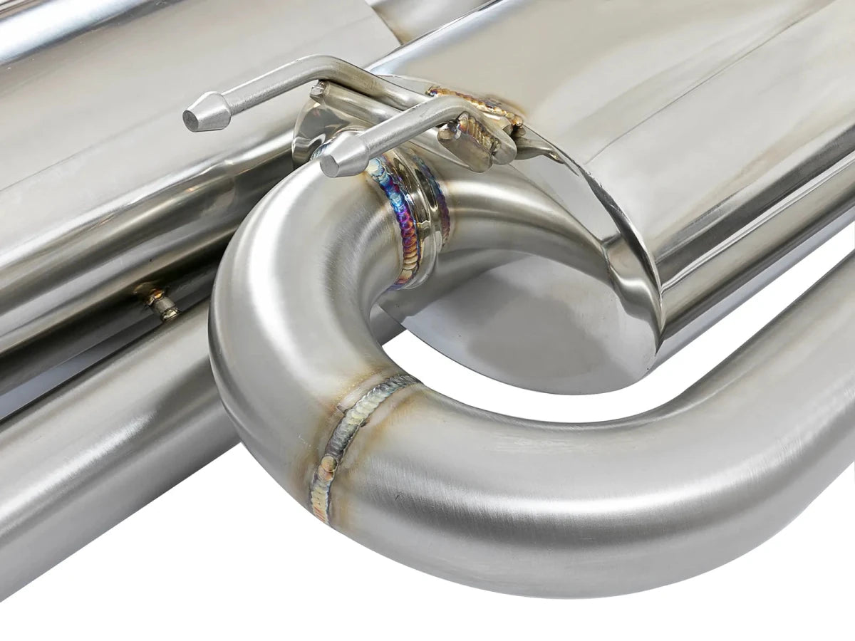 AFE - aFe POWER Takeda 3in 304 SS Cat - Back Exhaust 17 - 19 Honda Civic Si L4 - 1.5L (t)