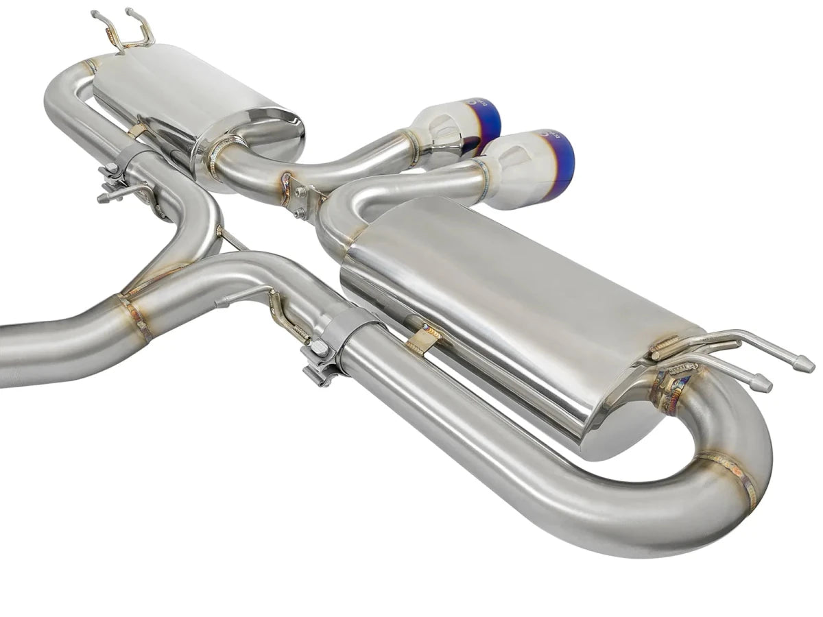 AFE - aFe POWER Takeda 3in 304 SS Cat - Back Exhaust 17 - 19 Honda Civic Si L4 - 1.5L (t)