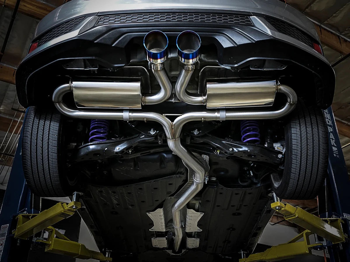 AFE - aFe POWER Takeda 3in 304 SS Cat - Back Exhaust 17 - 19 Honda Civic Si L4 - 1.5L (t)
