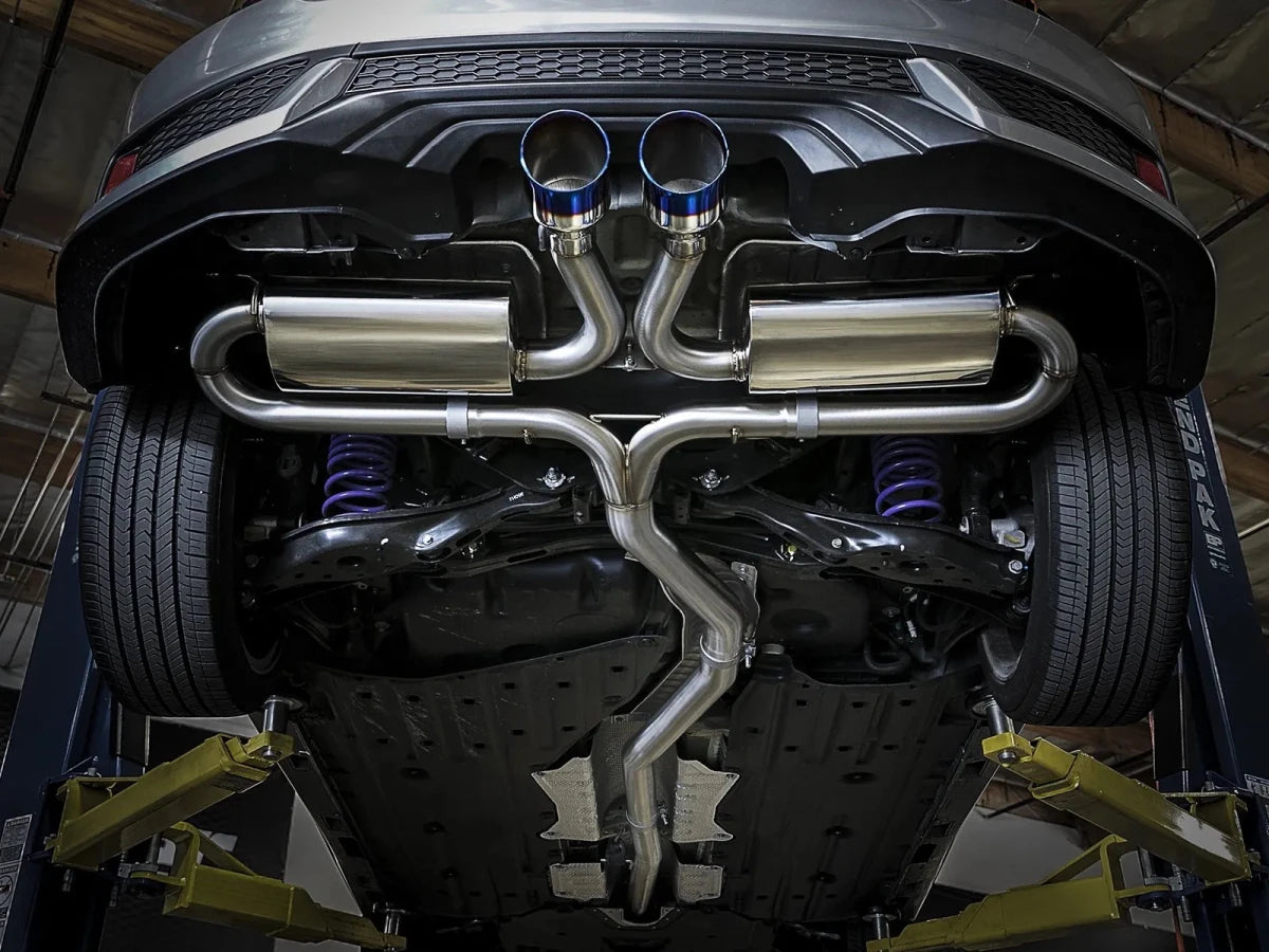 AFE - aFe POWER Takeda 3in 304 SS Cat - Back Exhaust 17 - 19 Honda Civic Si L4 - 1.5L (t)