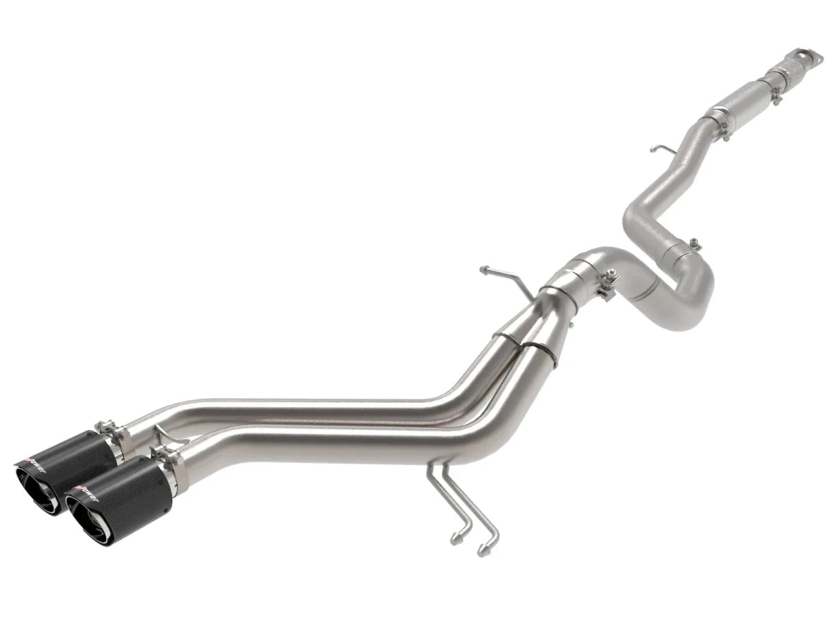 AFE - aFe Takeda 2 - 1/2in to 3in SS - 304 Cat - Back Exhaust 13 - 17 Hyundai Veloster L4 - 1.6L