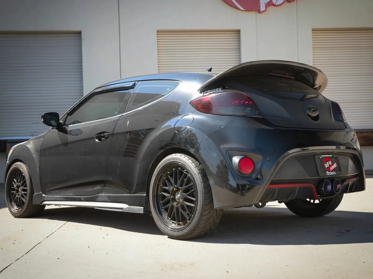 AFE - aFe Takeda 2 - 1/2in to 3in SS - 304 Cat - Back Exhaust 13 - 17 Hyundai Veloster L4 - 1.6L