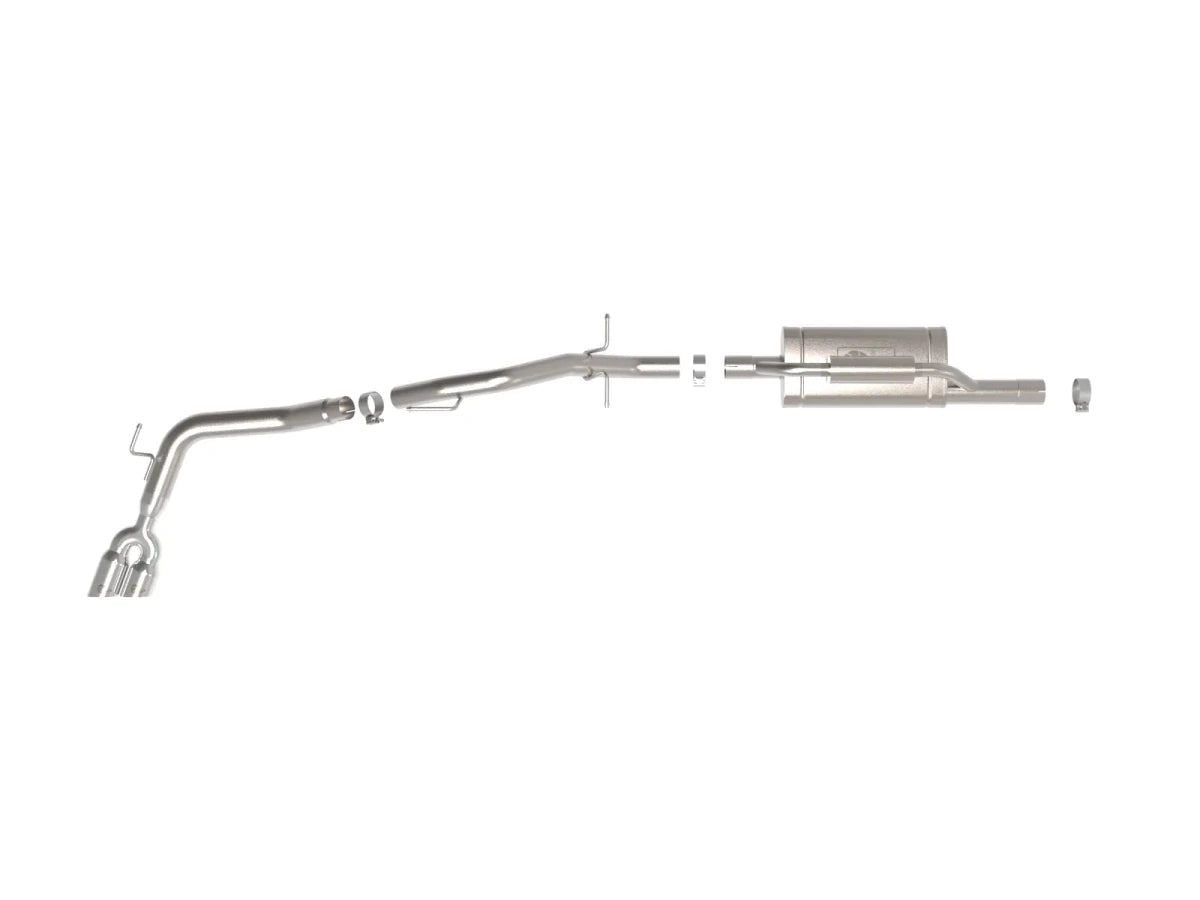 AFE - aFe Vulcan Series 2 - 1/2 IN to 3 IN 304 Stainless Steel Cat - Back Exhaust System