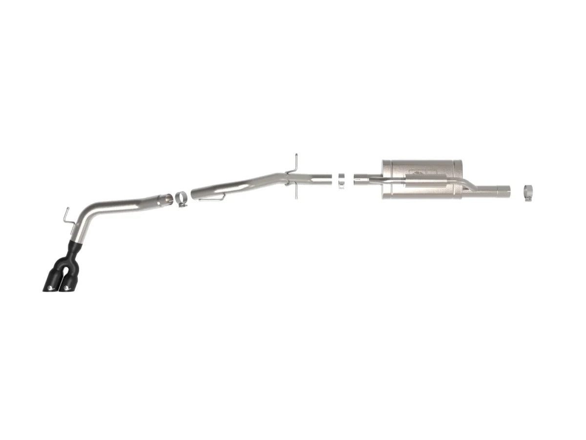 AFE - aFe Vulcan Series 2 - 1/2 IN to 3 IN 304 Stainless Steel Cat - Back Exhaust System