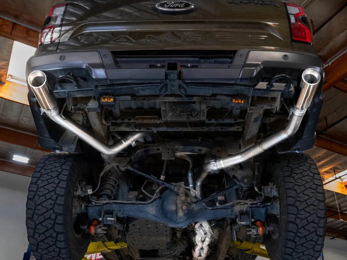 AFE - aFe Vulcan Series 3in 304SS Cat - Back Exhaust 24 - 25 Ford Ranger Raptor V6 - 3.0L (tt)