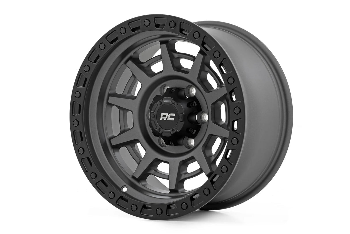 Rough Country 85 Series 17x9 Wheel for Toyota Tacoma | 6x5.5