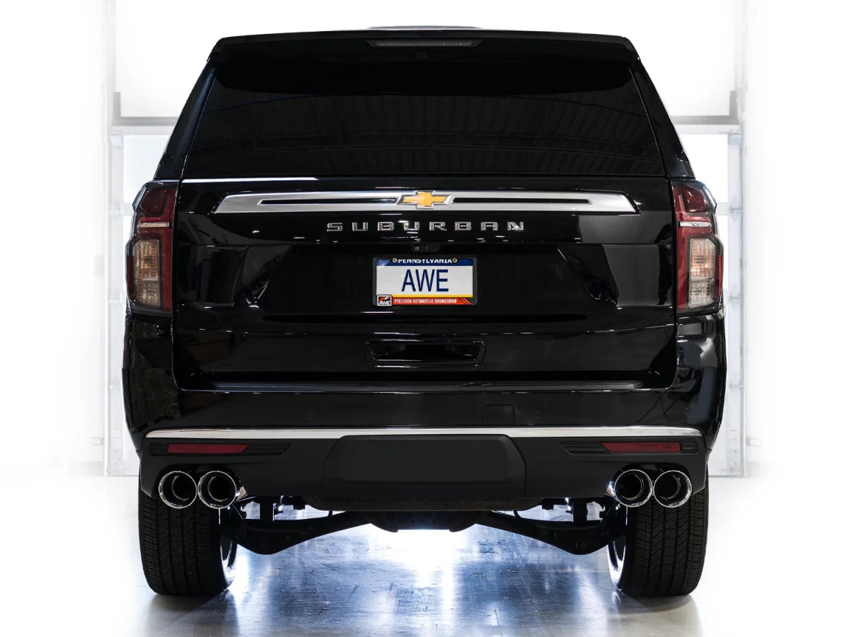 AWE Tuning - AWE 0FG Exhaust for GMT T1XX Tahoe/Suburban/Yukon/Yukon XL 6.2L