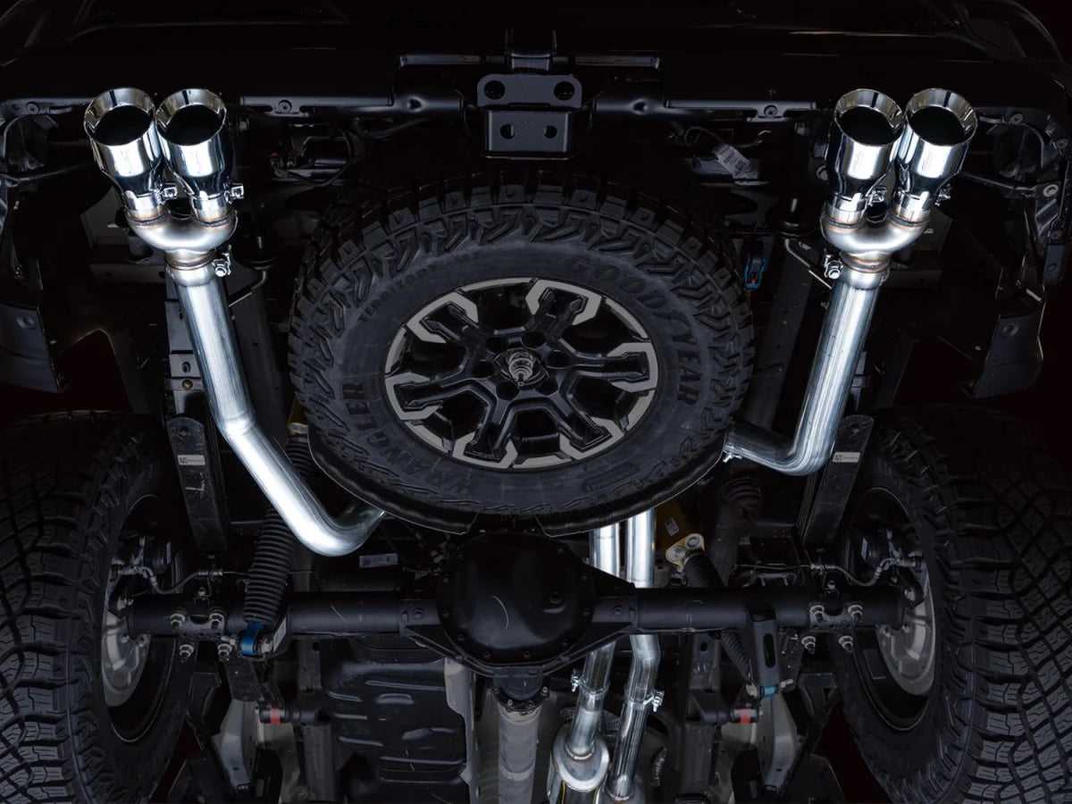 AWE Tuning - AWE 0FG Exhaust Suite for the 4th Gen Silverado ZR2 / Sierra AT4X 6.2L