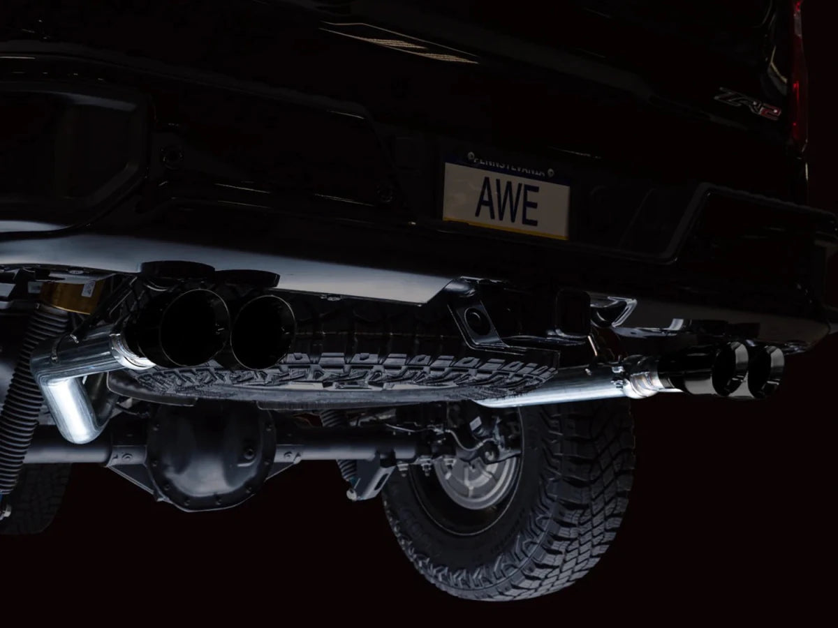 AWE Tuning - AWE 0FG Exhaust Suite for the 4th Gen Silverado ZR2 / Sierra AT4X 6.2L