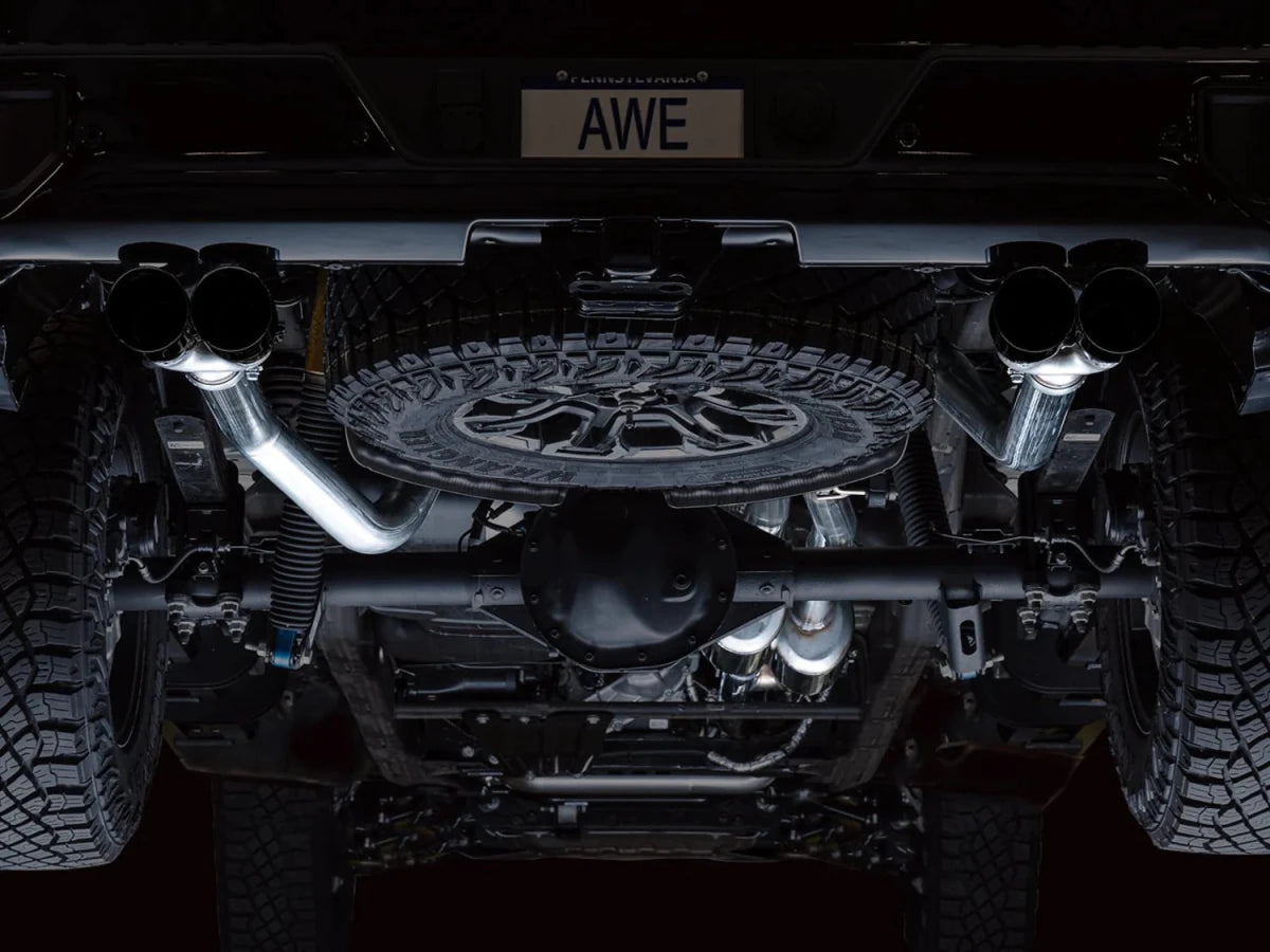 AWE Tuning - AWE 0FG Exhaust Suite for the 4th Gen Silverado ZR2 / Sierra AT4X 6.2L